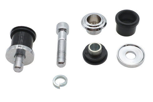 V-Twin Flush Mount Handlebar Damper Kit Chrome - 28-0671