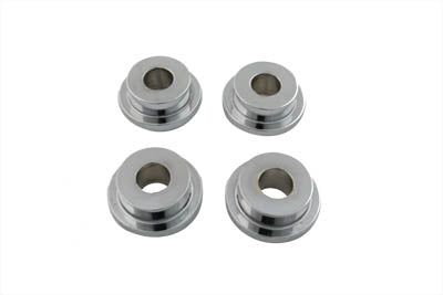 V-Twin Chrome Solid Mount Riser Kit - 28-0675