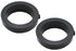 V-Twin 1 inch Handlebar Collar Set Black - 28-0677