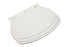 V-Twin Mud Flap Rubber White Plain - 28-0702