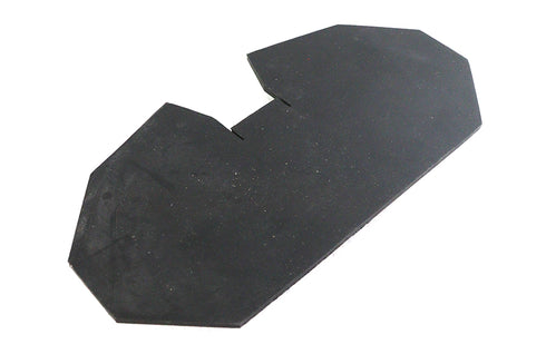 V-Twin Fender Extension Rubber Mud Flap - 28-0745