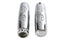 Wyatt Gatling Billet Skull Style Grip Set - 28-0759