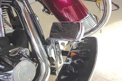 V-Twin Flame Brake Pedal Pad - 28-0761