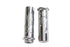 Wyatt Gatling Billet Flanged Flame Style Grip Set - 28-0845