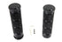 Wyatt Gatling Black Retro Throttle by Wire Grip Set - 28-0871