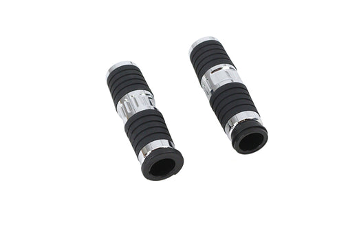V-Twin Hand Grip Set Chrome - 28-0873