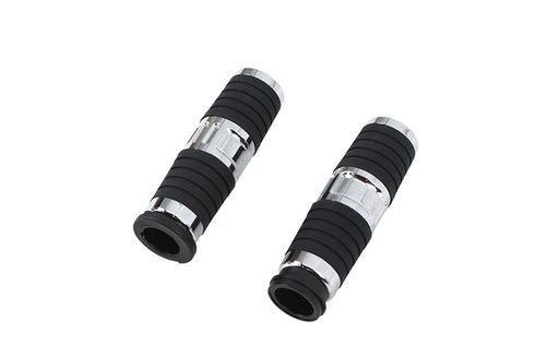 V-Twin Hand Grip Set Chrome - 28-0873