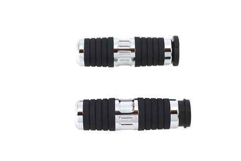 V-Twin Hand Grip Set Chrome - 28-0873