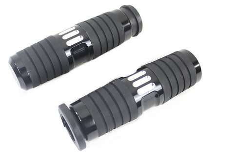 V-Twin Hand Grip Set Black - 28-0874