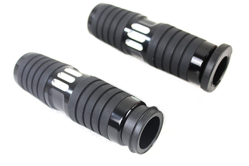 V-Twin Hand Grip Set Black - 28-0874
