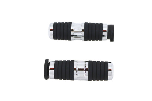 V-Twin Hand Grip Set Chrome - 28-0875
