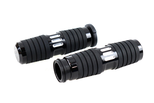 V-Twin Hand Grip Set Black - 28-0876