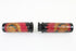 V-Twin Indian Grip Set with Black Ends - 28-0894