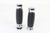 Wyatt Gatling Alligator Style Grip Set Chrome - 28-0897