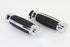 Wyatt Gatling Alligator Style Grip Set Chrome - 28-0897