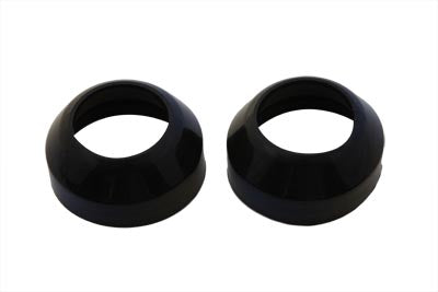 V-Twin 41mm Rubber Fork Boots Black - 28-0904