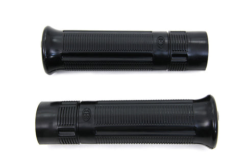 V-Twin Black Beck Plastic Grip Set - 28-0931