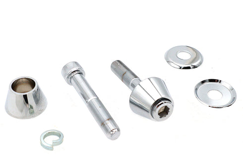 V-Twin Tapered Cone Riser Kit Chrome - 28-0950