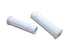 V-Twin White Beck Plastic Grip Set - 28-0961