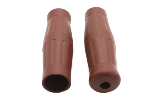 Wyatt Gatling Brown Grip Set 1909 Style - 28-0972