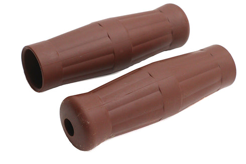 Wyatt Gatling Brown Grip Set 1909 Style - 28-0972