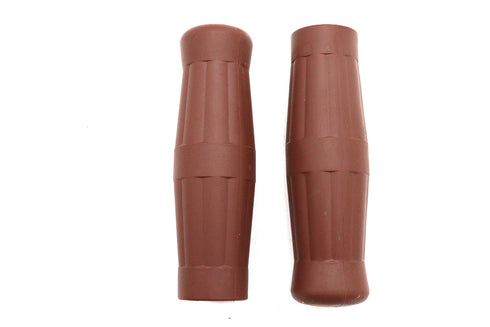 Wyatt Gatling Brown Grip Set 1909 Style - 28-0972