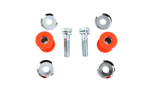 V-Twin 1/2 inch-13 x 2 inch Heavy Duty Riser Bolt Bushing Kit - 28-1326