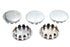 Gardner-Westcott Chrome Visor Snap In Hole Plug - 28-1500