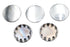 Gardner-Westcott Chrome Visor Snap In Hole Plug - 28-1500