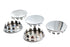 Gardner-Westcott Chrome Visor Snap In Hole Plug - 28-1500