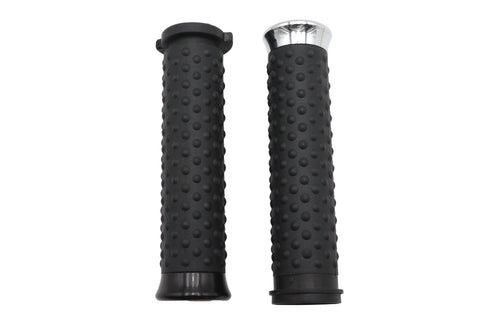 Wyatt Gatling Wyatt Gatling Deluxe Grip Set Chrome - 28-1764