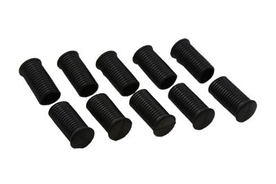 Wyatt Gatling Replica Driver Footpeg Rubber Black - 28-1954