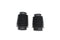 V-Twin Fork Boot Set Black - 28-1994