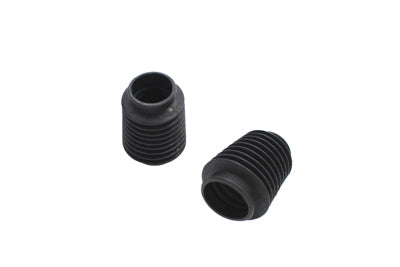 V-Twin Fork Boot Set Black - 28-1994