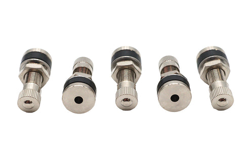 V-Twin Tubeless Tire Valve For Mag Style Rims Chrome - 28-2131
