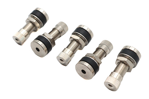 V-Twin Tubeless Tire Valve For Mag Style Rims Chrome - 28-2131