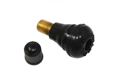 V-Twin Tubeless Tire Valve For Mag Style Rims Black - 28-2132