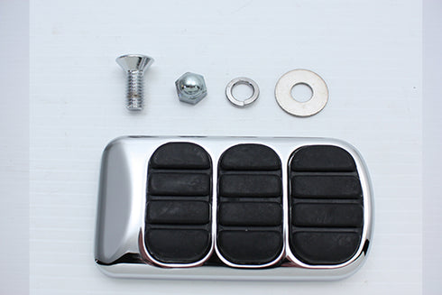 V-Twin Brake Pedal Pad Chrome - 28-2252