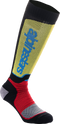 ALPINESTARS MX Plus Socks - Black/Red/Yellow/Blue - Large 4702324-1212-L