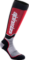 ALPINESTARS MX Plus Socks - Black/Red/Gray - Large 4702324-1215-L