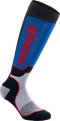 ALPINESTARS MX Plus Socks - Black/Red/White/Blue - Medium 4702324-1226-M