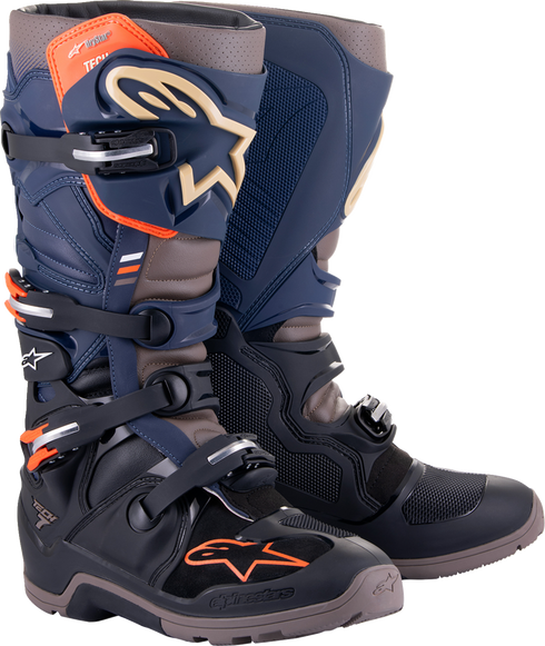 ALPINESTARS Tech 7 Enduro Drystar? Boots - Navy/Gray - US 7 / EU 40.5 2012620-1373-7