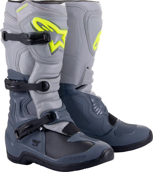 ALPINESTARS Tech 3 Boots - Gray/Black - US 7 / EU 40.5 2013018-9069-7