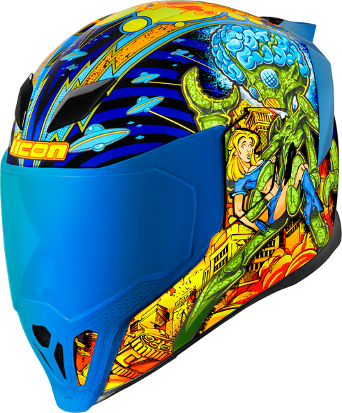 ICON Airflite* Helmet - Bugoid Blitz - Blue - Small 0101-15547