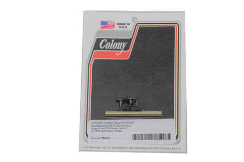 Colony Rear Fender Hinge Pin and Rivet Kit - 2805-5