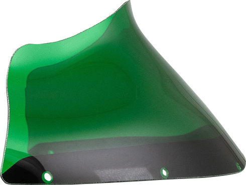 KLOCK WERKS Kolor Flare™ Windshield - 9" - Green - FXRP KWW-02-0613