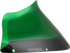KLOCK WERKS Kolor Flare™ Windshield - 9" - Green - FXRP KWW-02-0613