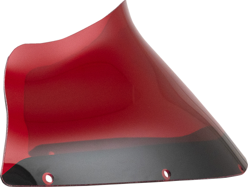 KLOCK WERKS Kolor Flare™ Windshield - 9" - Red - FXRP KWW-02-0614