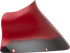 KLOCK WERKS Kolor Flare™ Windshield - 9" - Red - FXRP KWW-02-0614