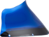 KLOCK WERKS Kolor Flare™ Windshield - 9" - Blue - FXRP KWW-02-0615